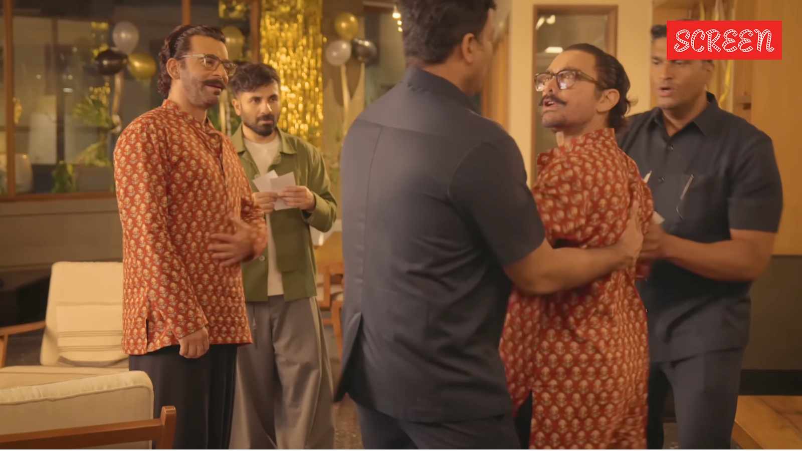 Aamir Khan thrown out of his own office after guards mistake him for Sunil Grover in hilarious clip. Watch | Bollywood News